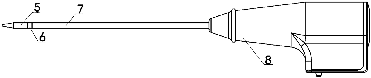 Magnetic resonance compatibility needle biopsy guidance microwave ablation needle