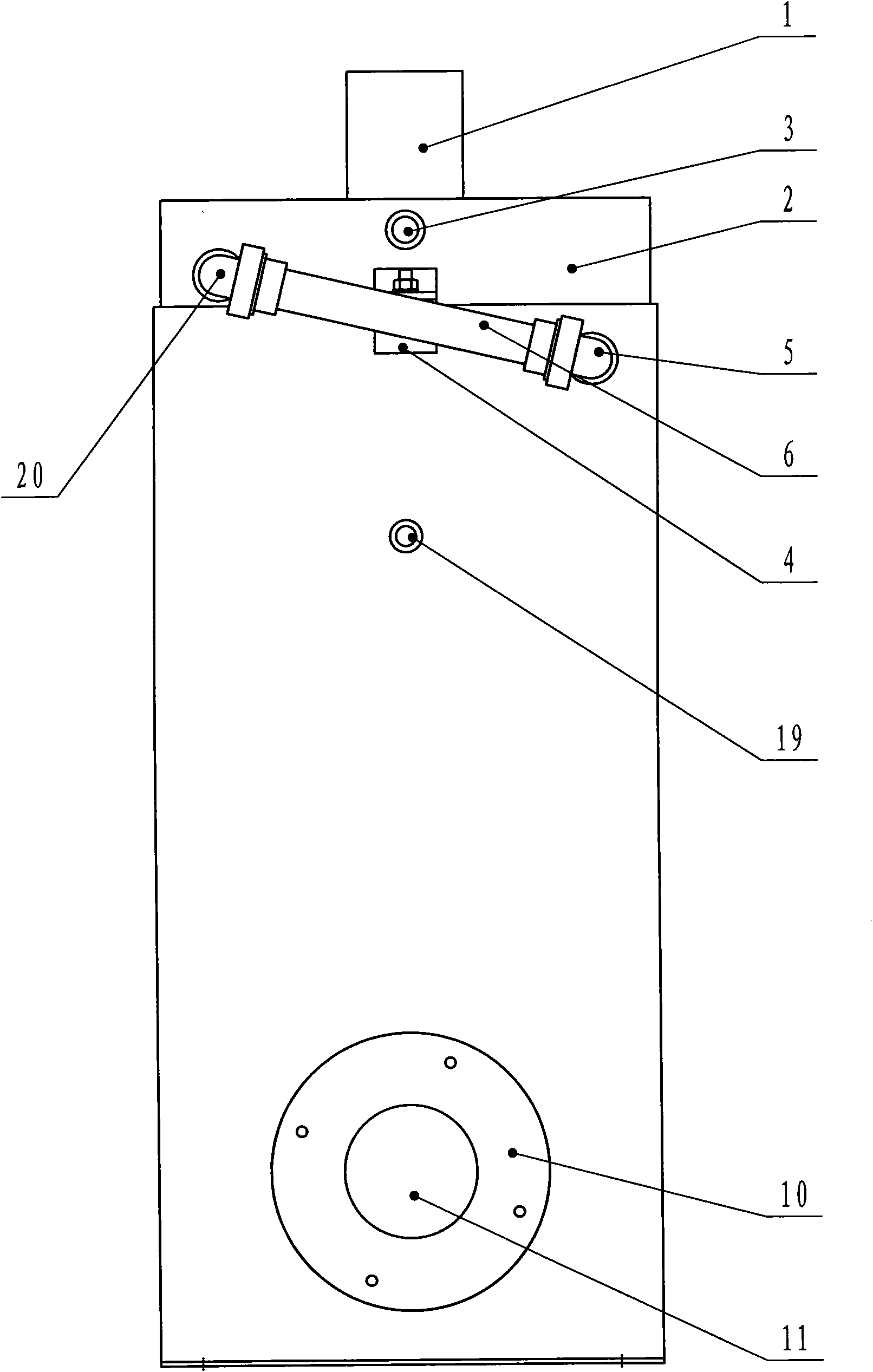 Vertical gas fired boiler