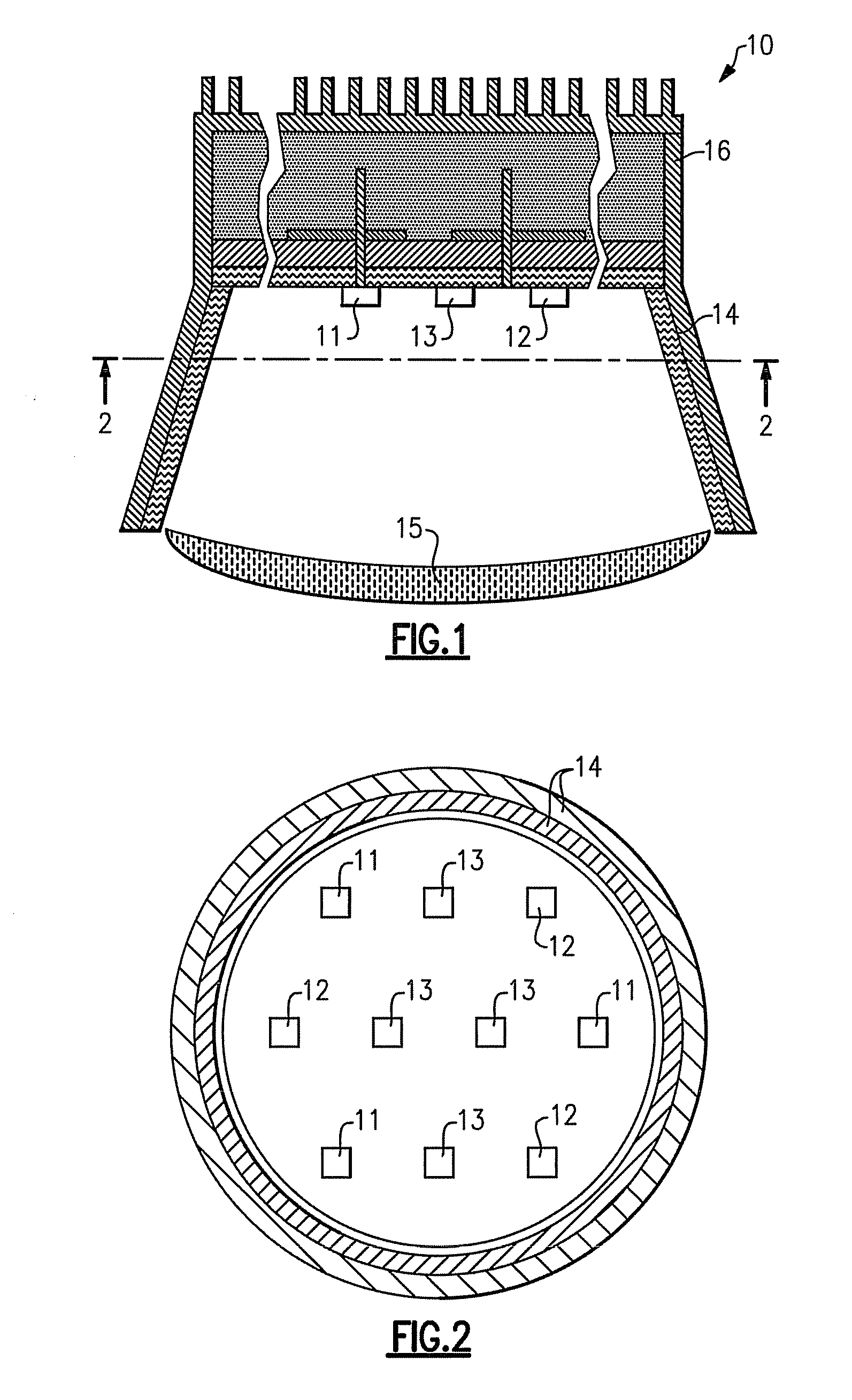 Lighting device having first, second and third groups of solid state light emitters, and lighting arrangement