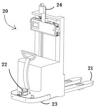 Intelligent warehousing system based on mobile robots