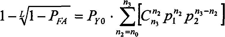 Detection method for radar multi-target Hough transform target-by-target elimination