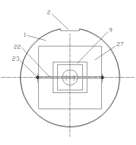 Positioning device for non-combustibility test