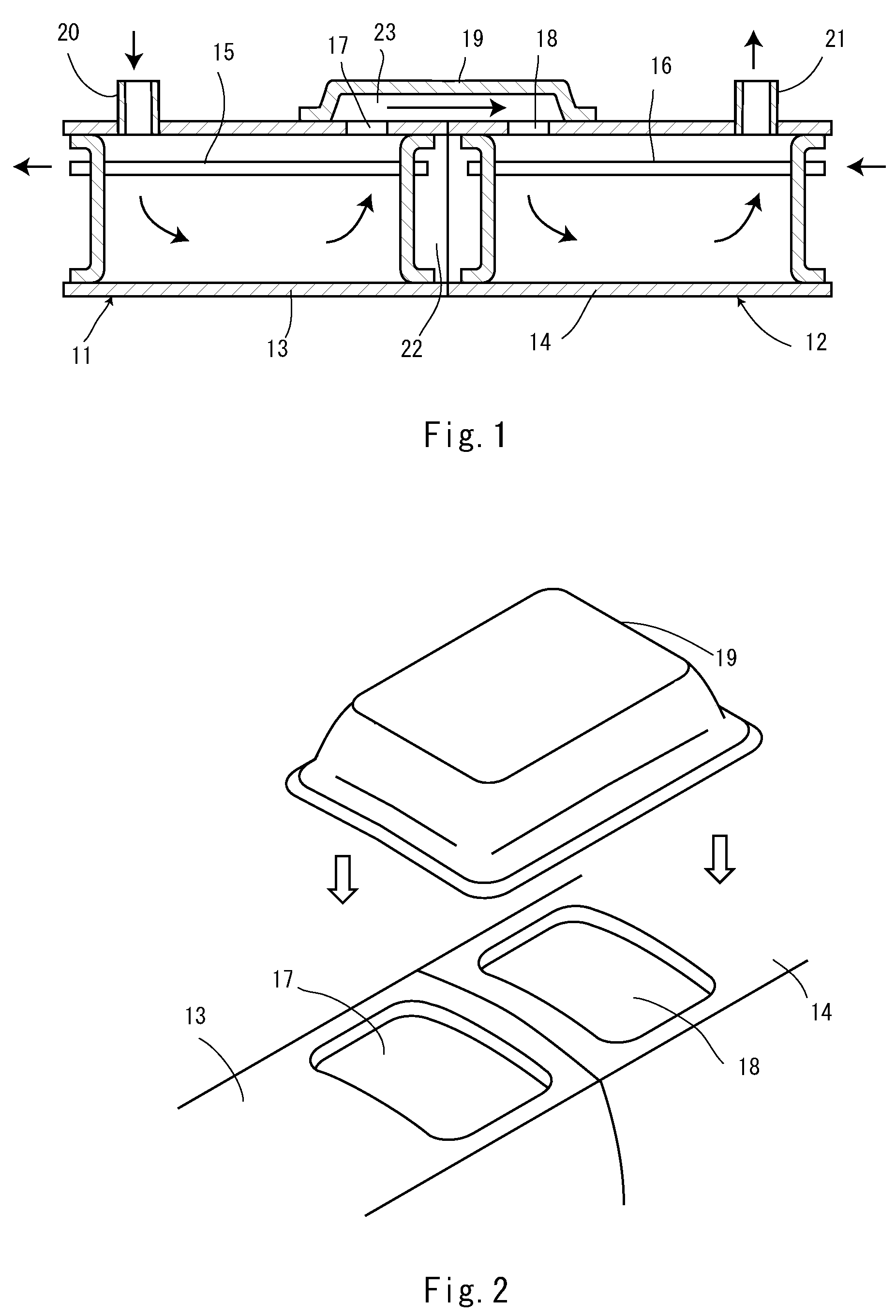 Structure for connecting heat exchangers