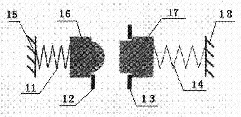 Bi-stable acceleration induction micro-switch based on adhesion