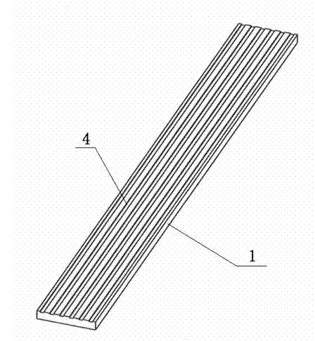 Surface irregular high-power tin-plate copper strip of photovoltaic subassembly and manufacture method of surface irregular high-power tin-plate copper strip