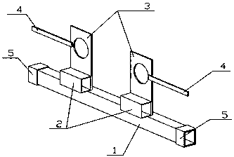 Lifting tool for coach roof framework