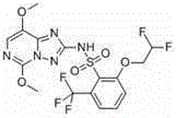 Weed-killing composite containing penoxsulam