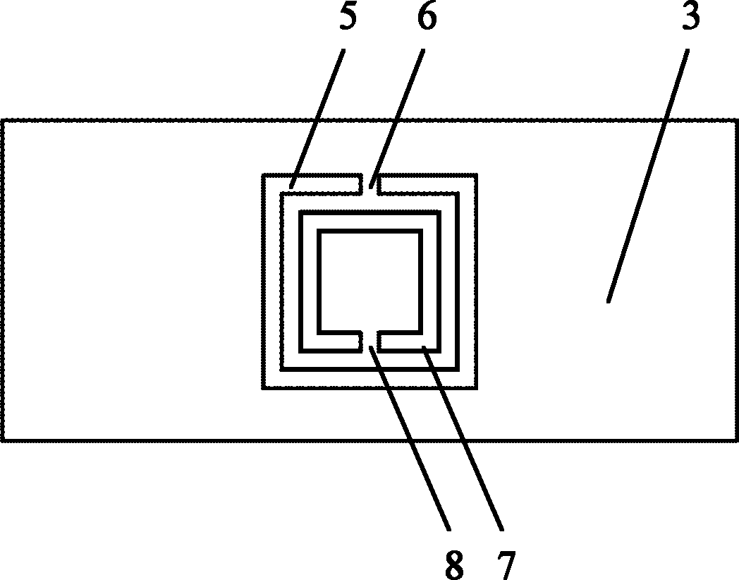 Microstrip patch type radio frequency identification (RFID) tag antenna