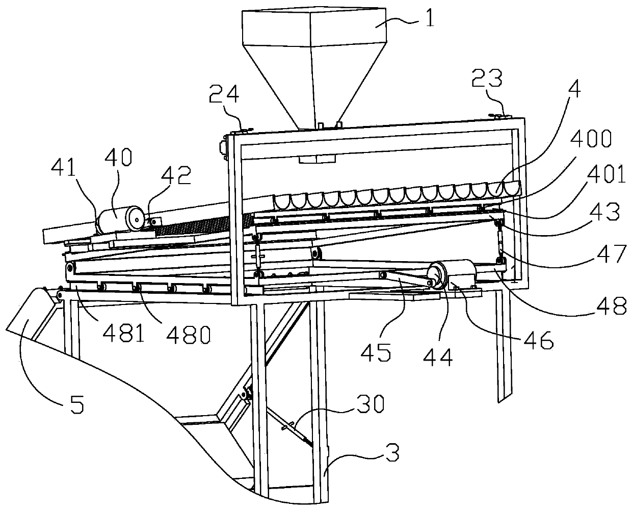 Tea fresh leaf classification treatment equipment and classification treatment method