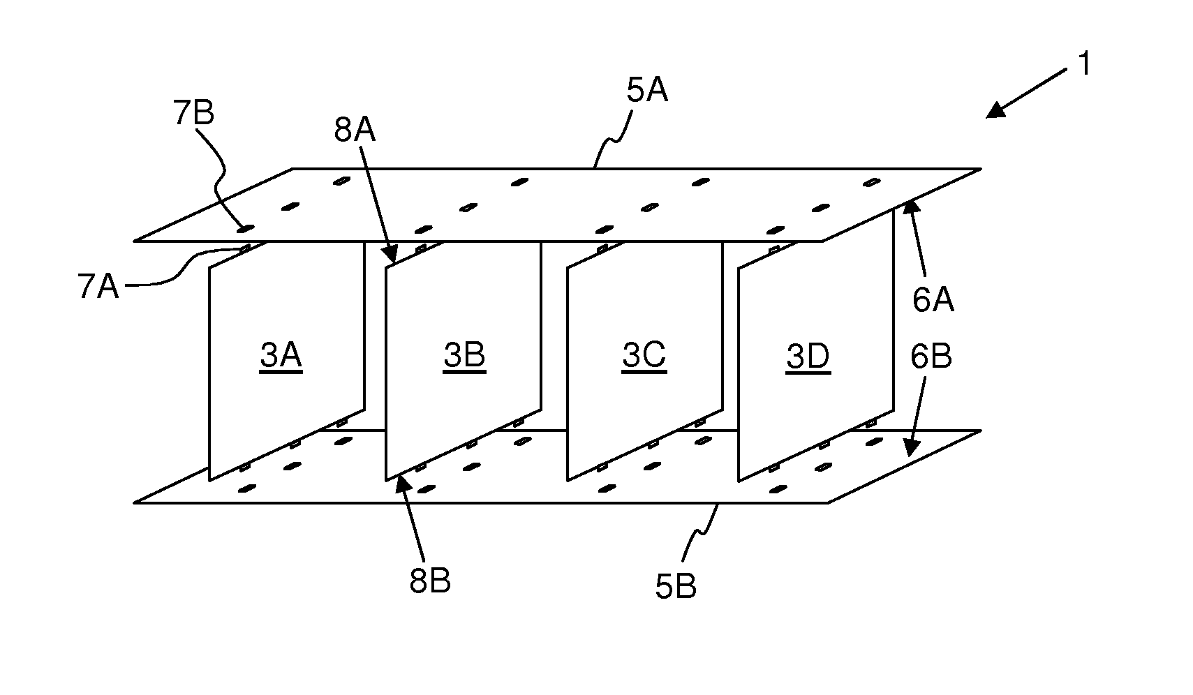 System card architecture for switching device