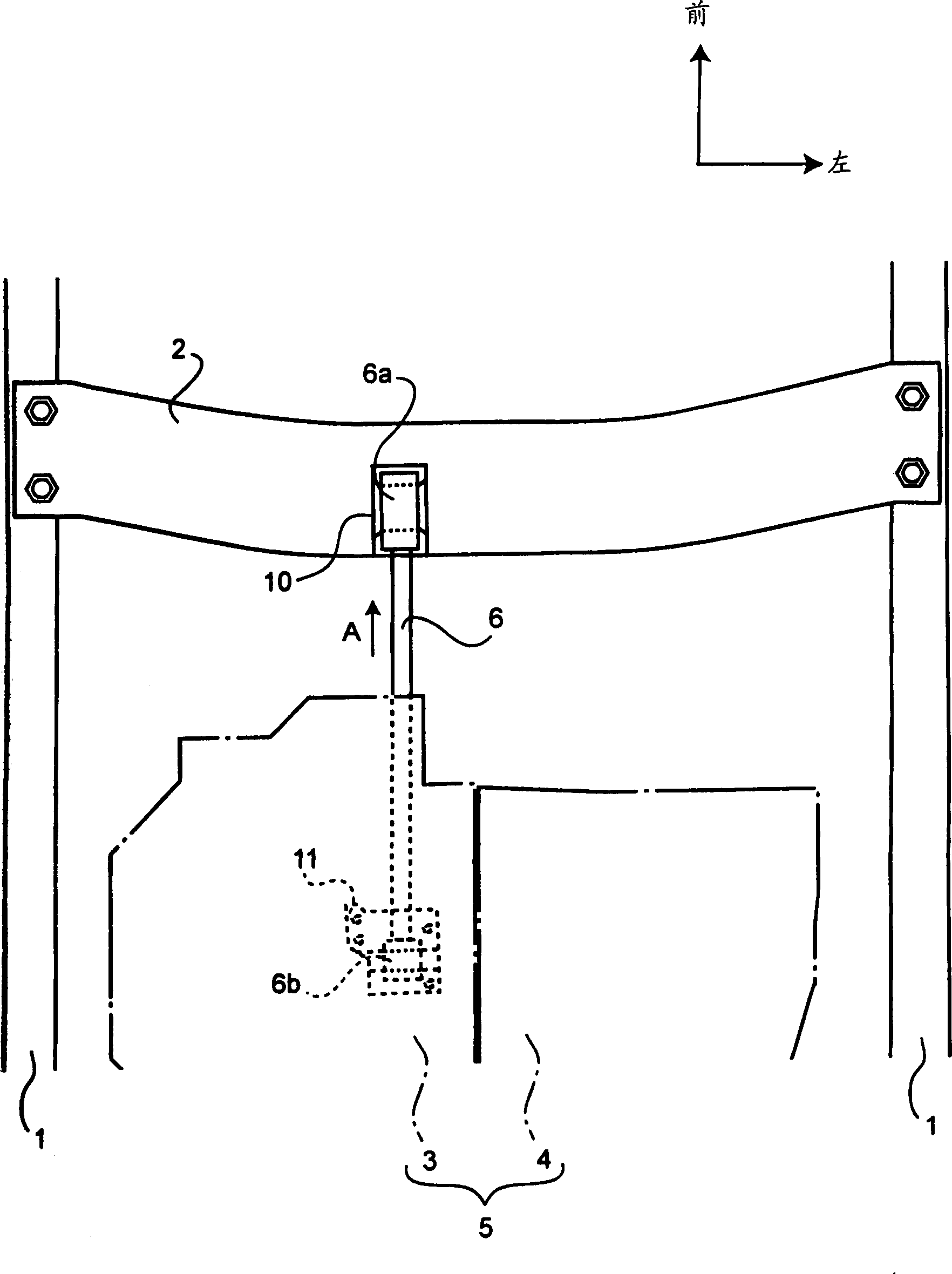 Power assembly mounting structure