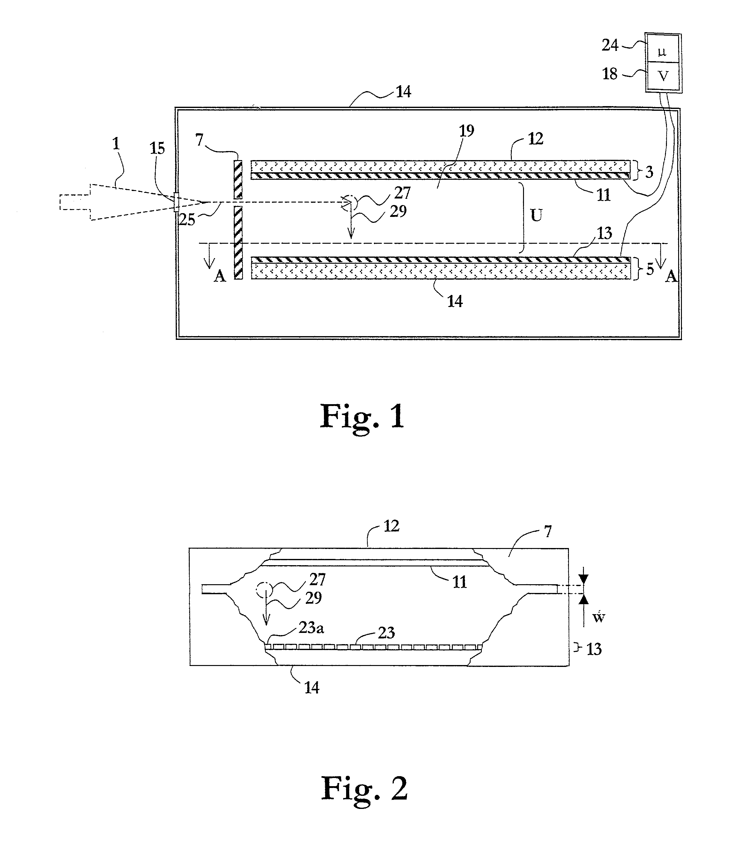 Radiation detector arrangement