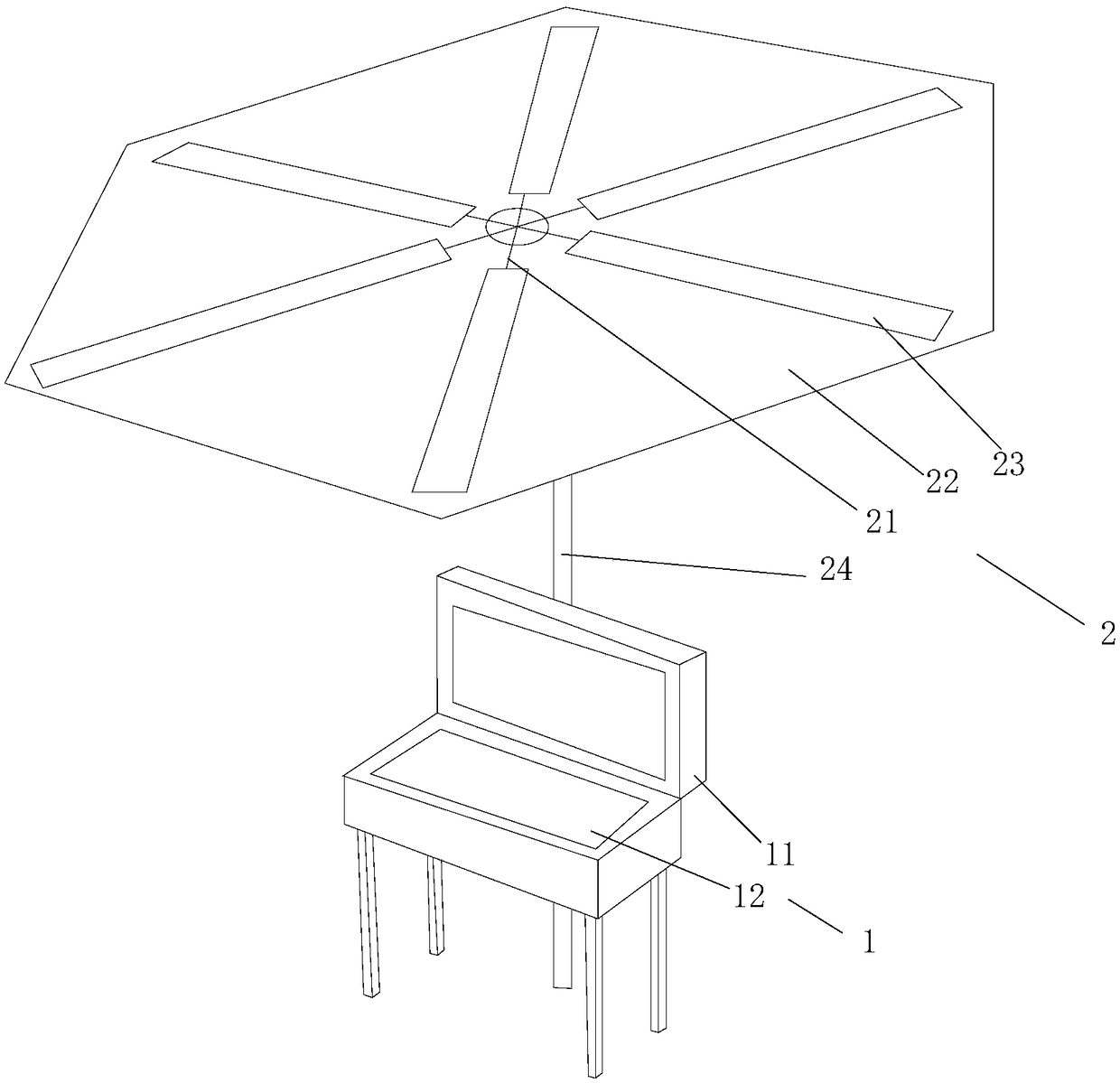 Solar unmanned aerial vehicle ground control station