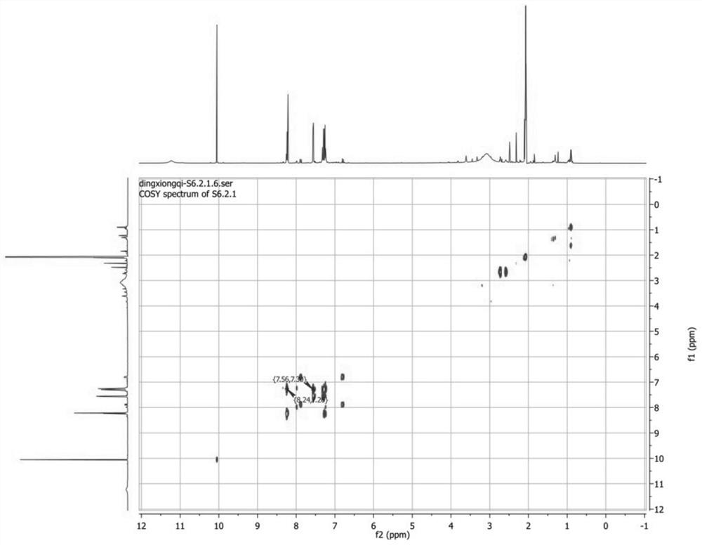 A kind of preparation method and application of indole-3-carboxaldehyde