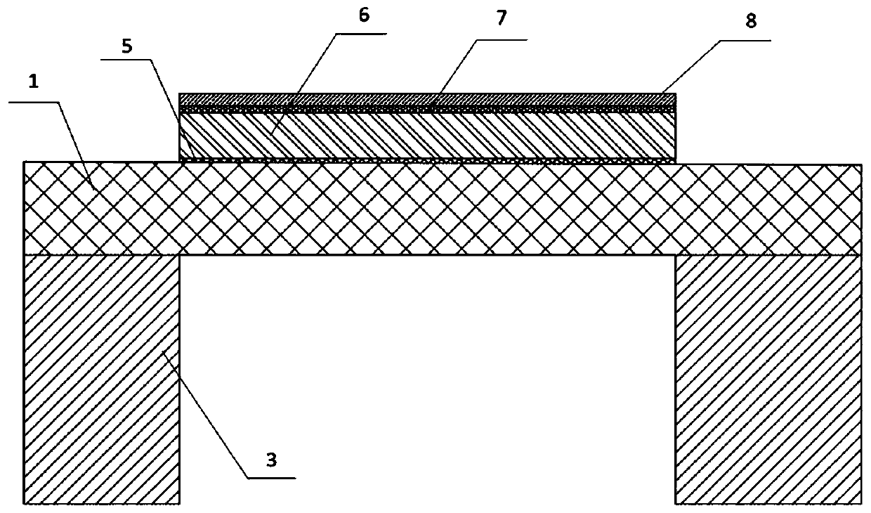 Multi-frequency self-focusing micromachined ultrasound transducer