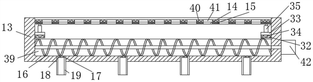 Activated sludge biofilm composite integrated treatment device