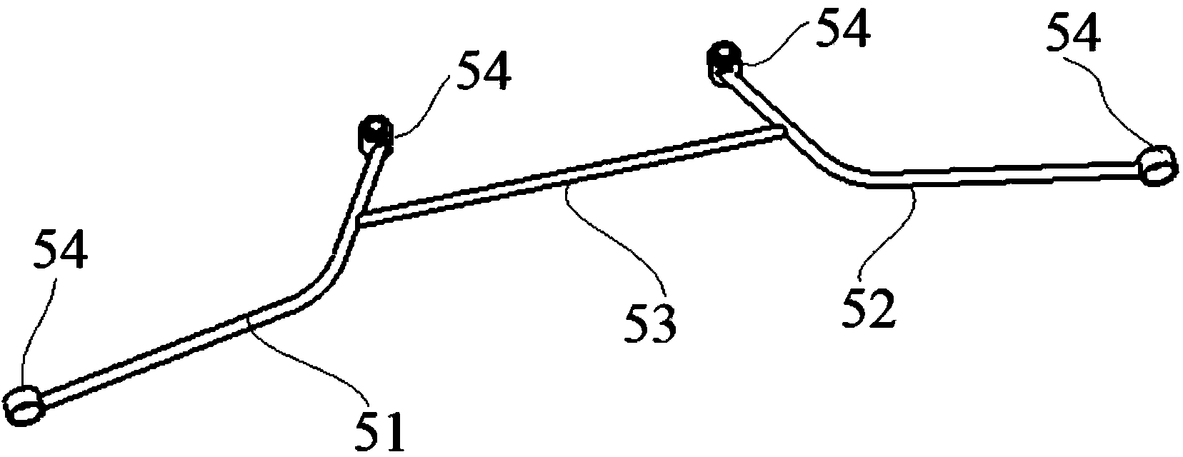 Automobile torsion beam suspension frame