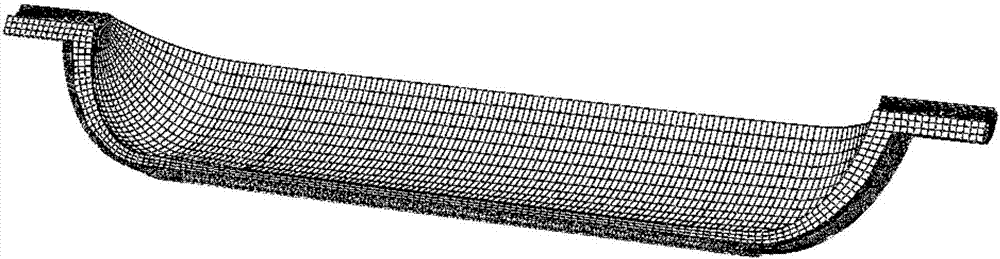 Method for predicting burst pressure of fully fiber wound composite material gas cylinder