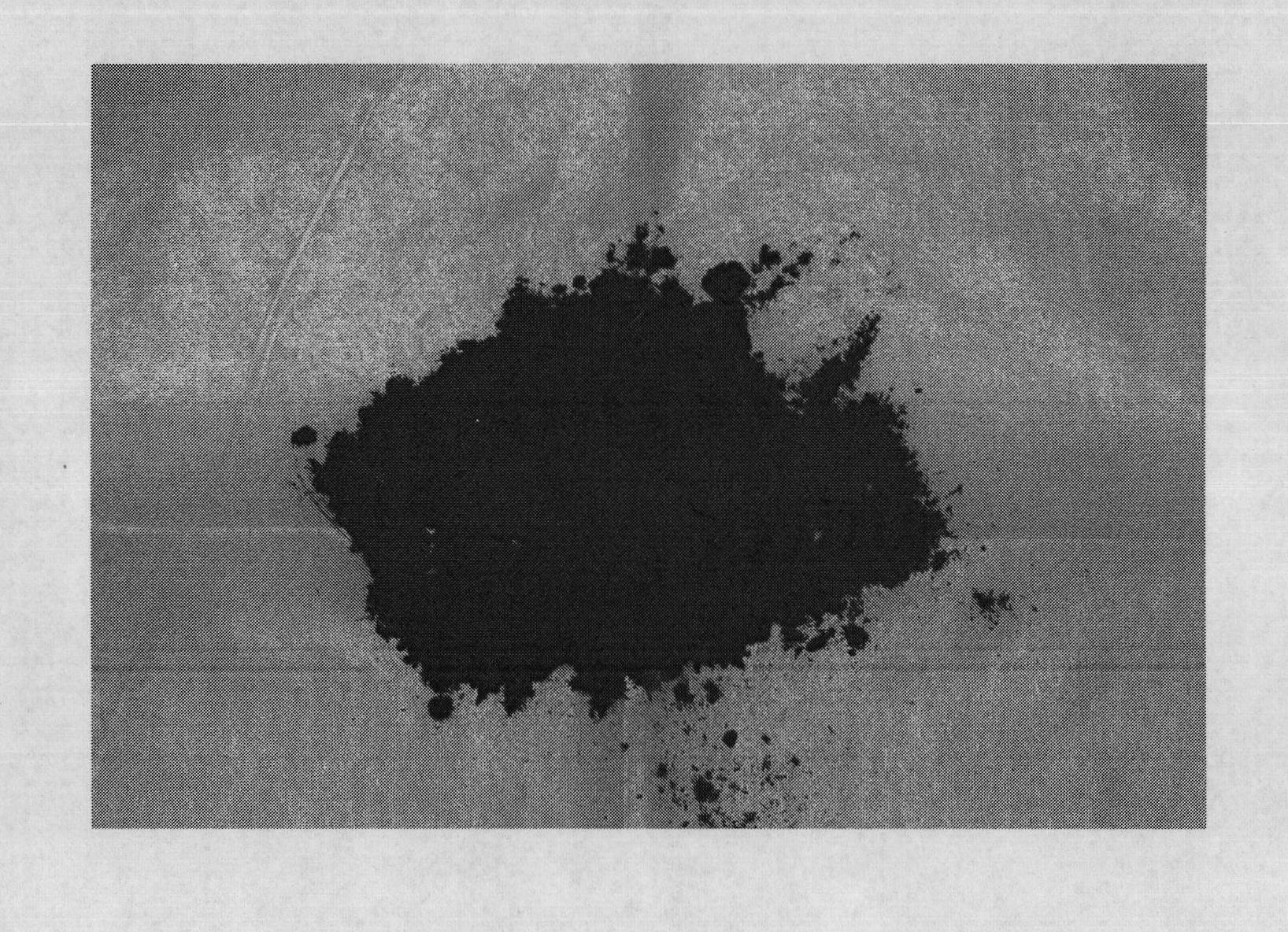 Process for synthesizing nano-lead from waste cathode-ray tube (CRT) lead-containing glass by one-step method