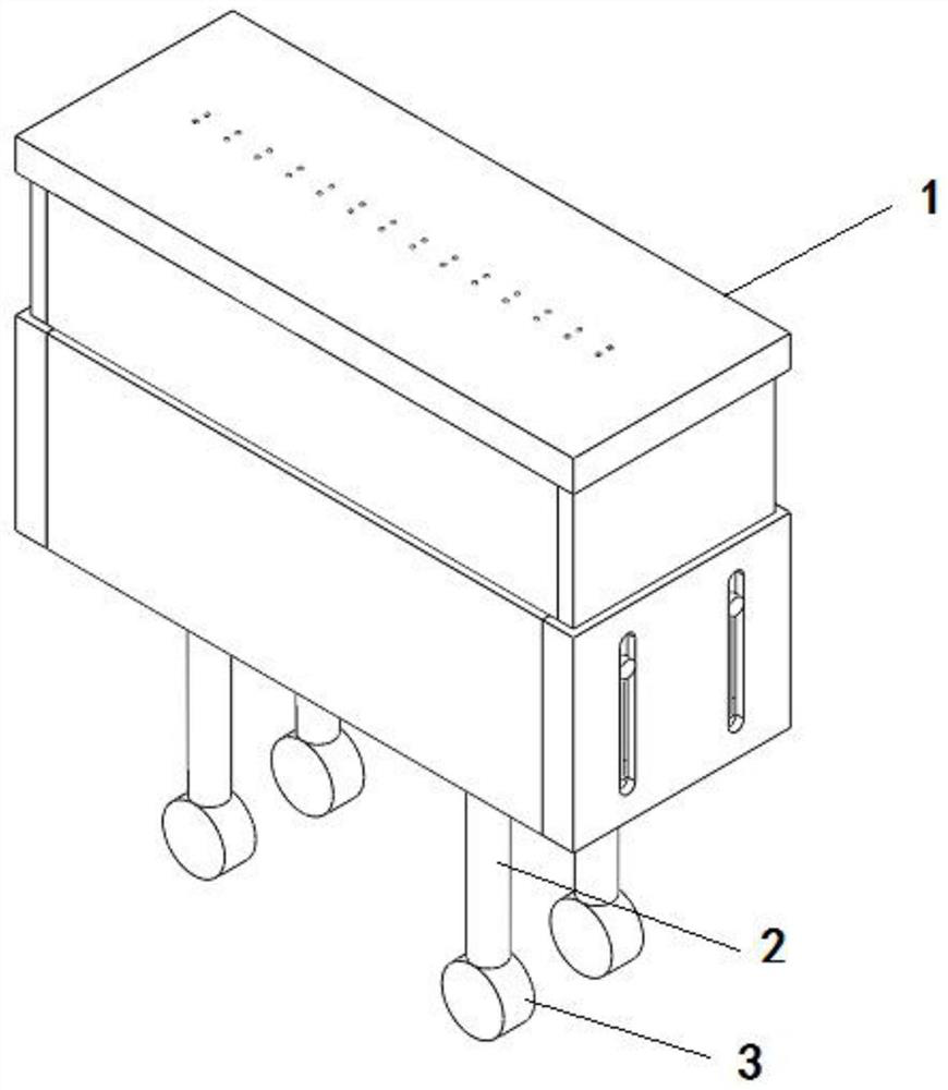 Extensible advertising lamp box