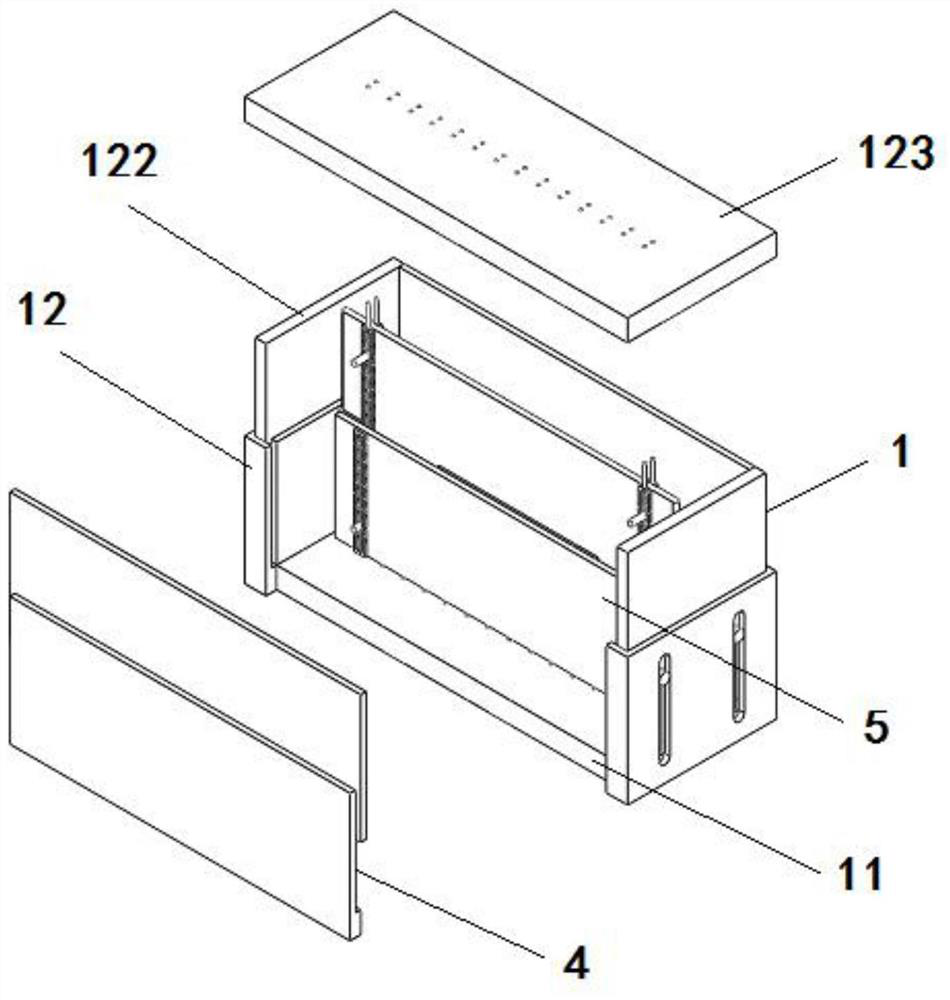 Extensible advertising lamp box