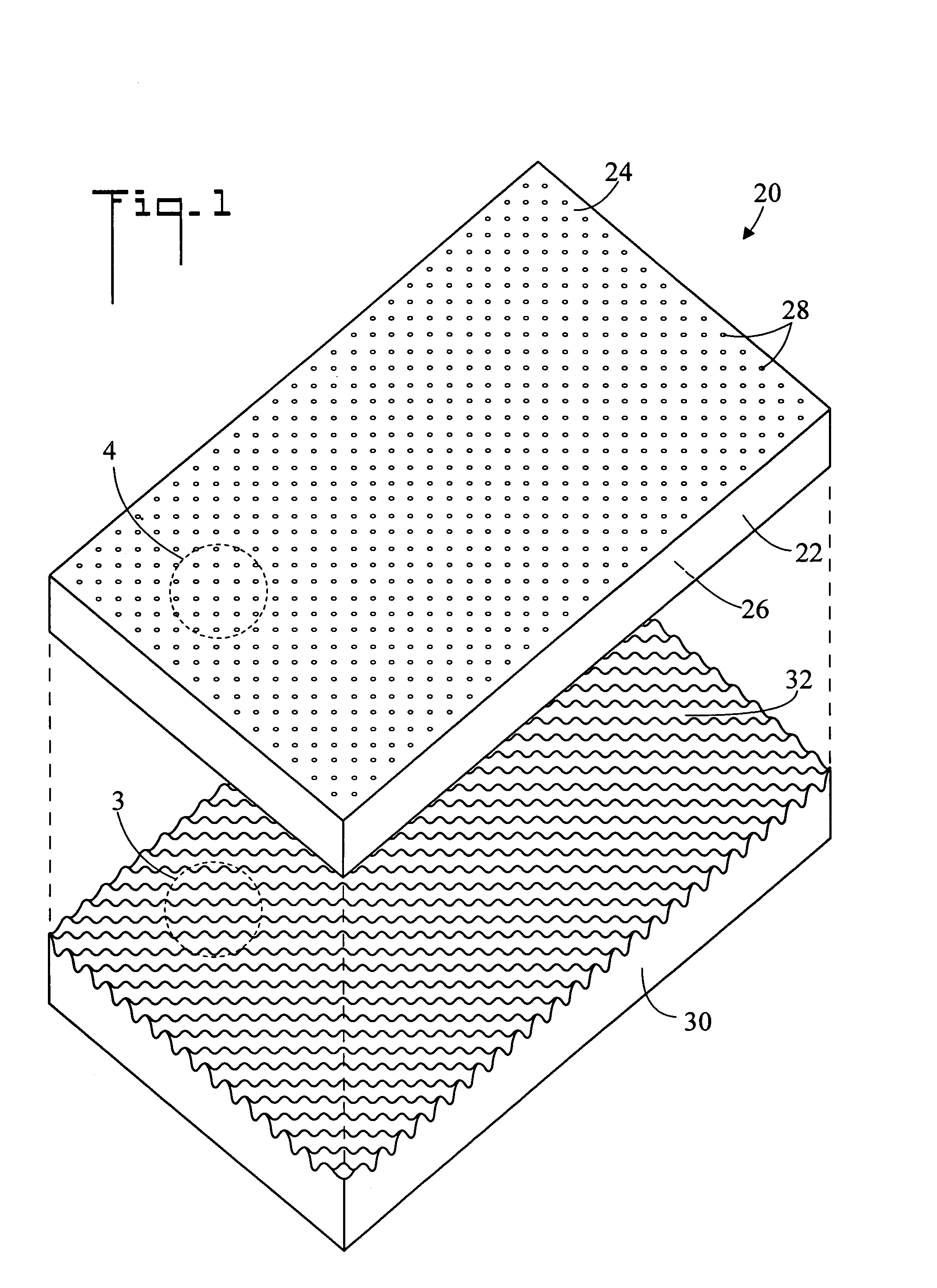 Ventilated mattress and method