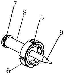 Medicament bottle with puncture mechanism