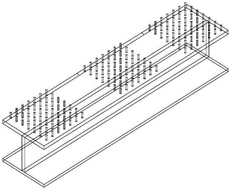 Shear connector of steel-concrete combined beam bridge