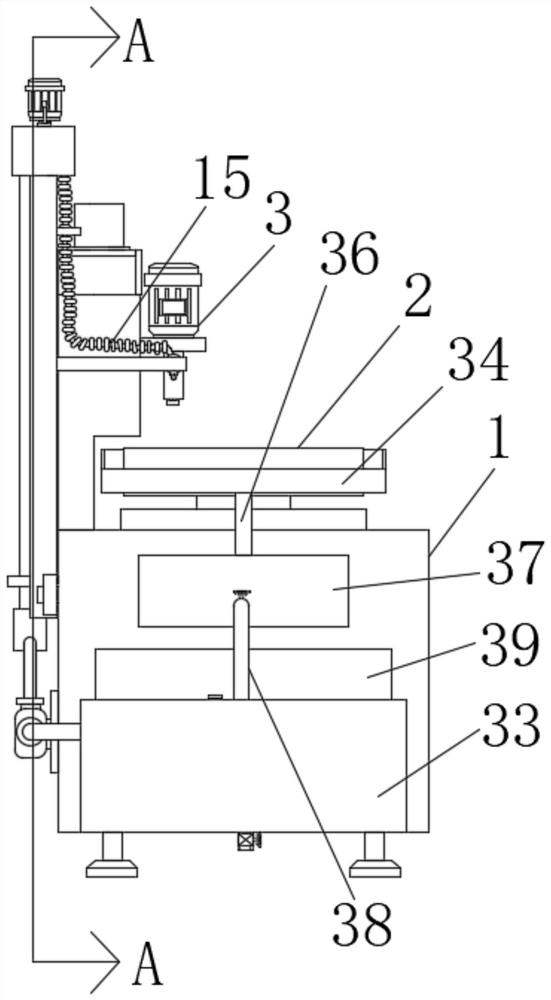 Heat dissipation device for machine tool assembly