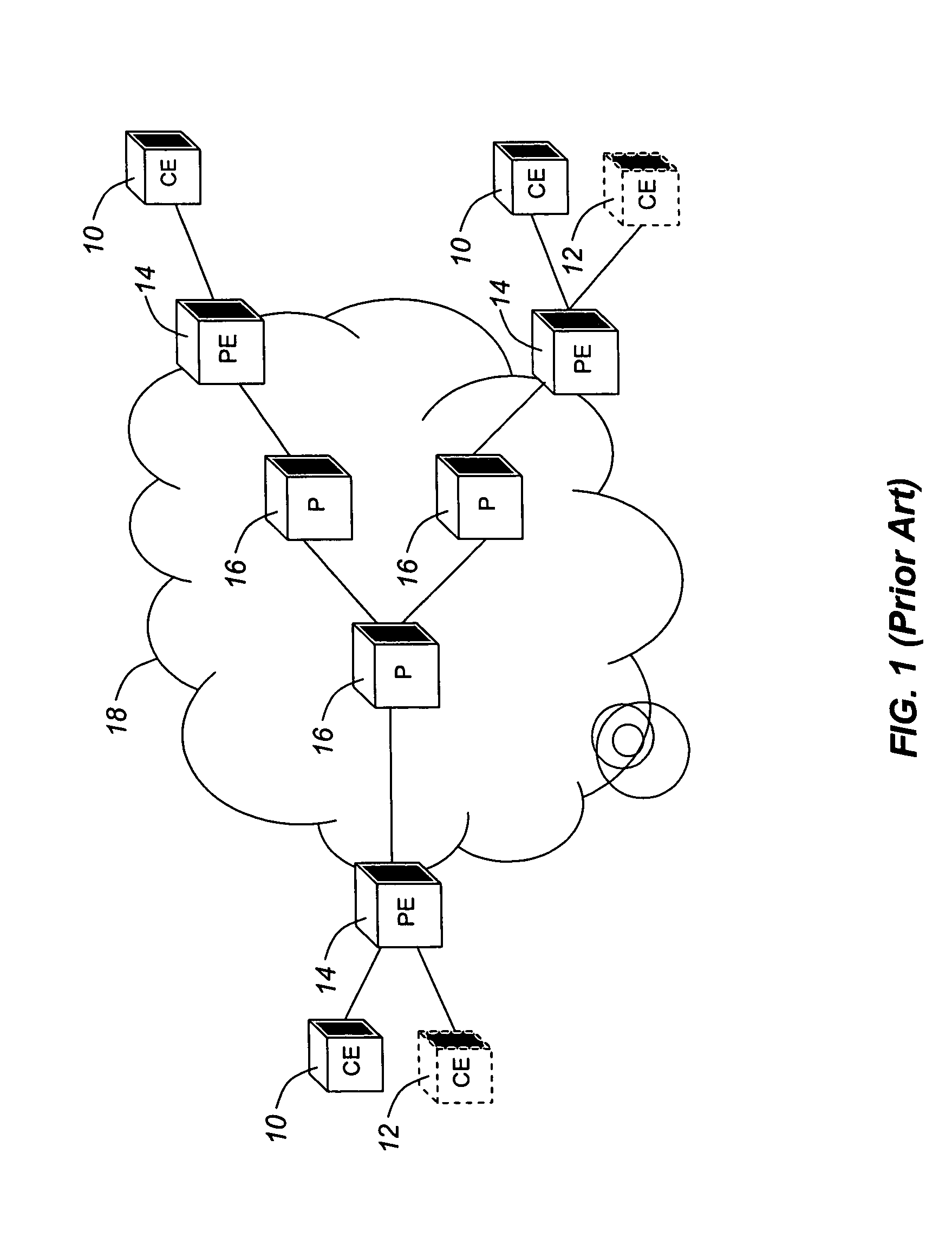 Flexible mechanism for supporting virtual private network services based on source-independent distributed advertisements