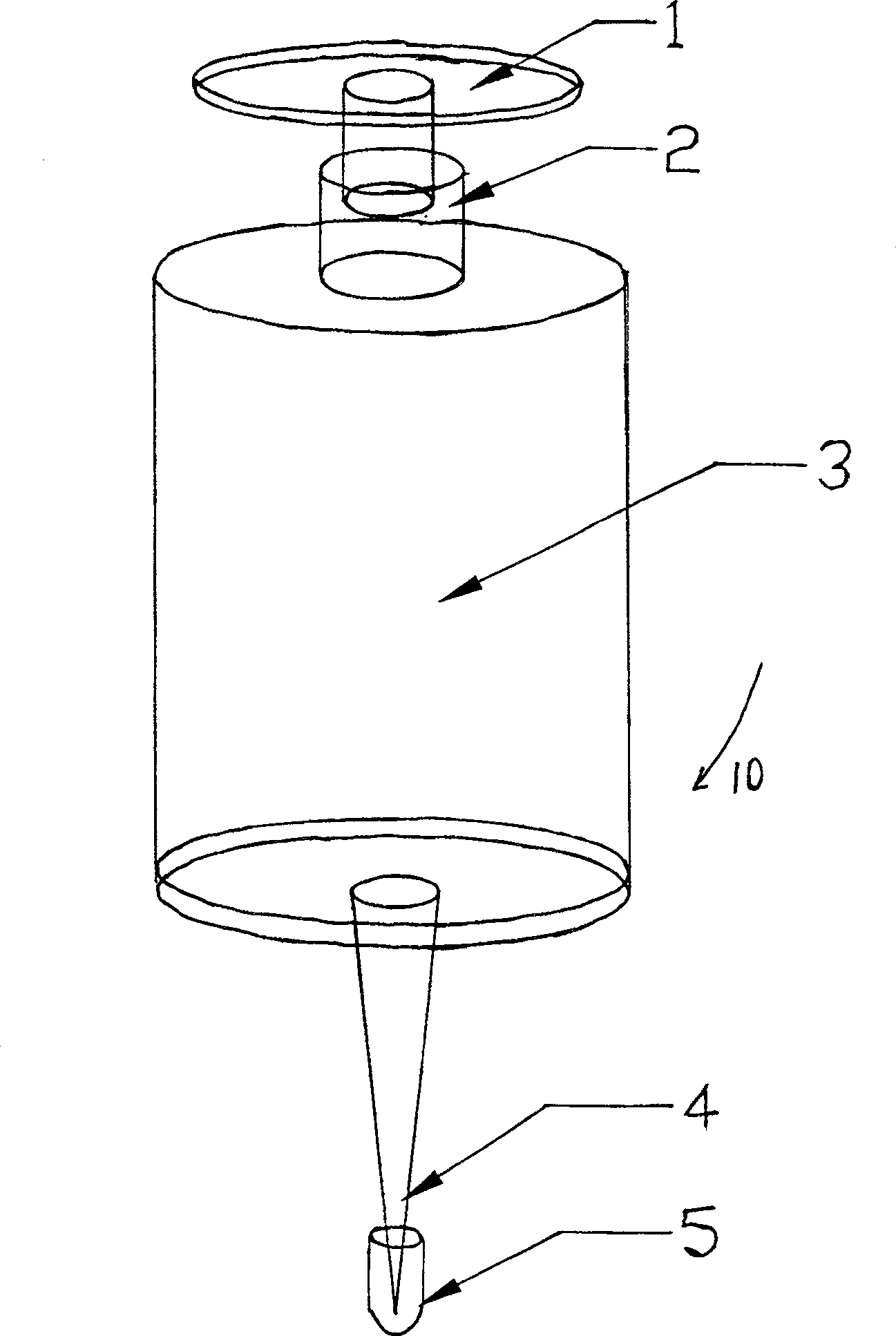 Urine iodine test reagent kit