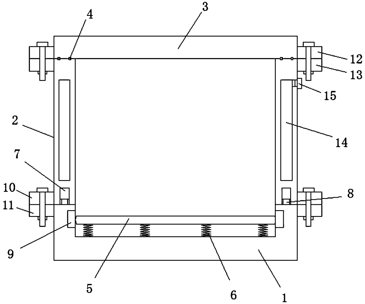 New energy automobile battery outer shell