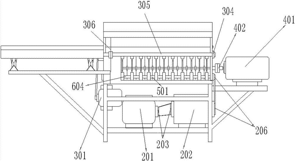 Timber cutting machine