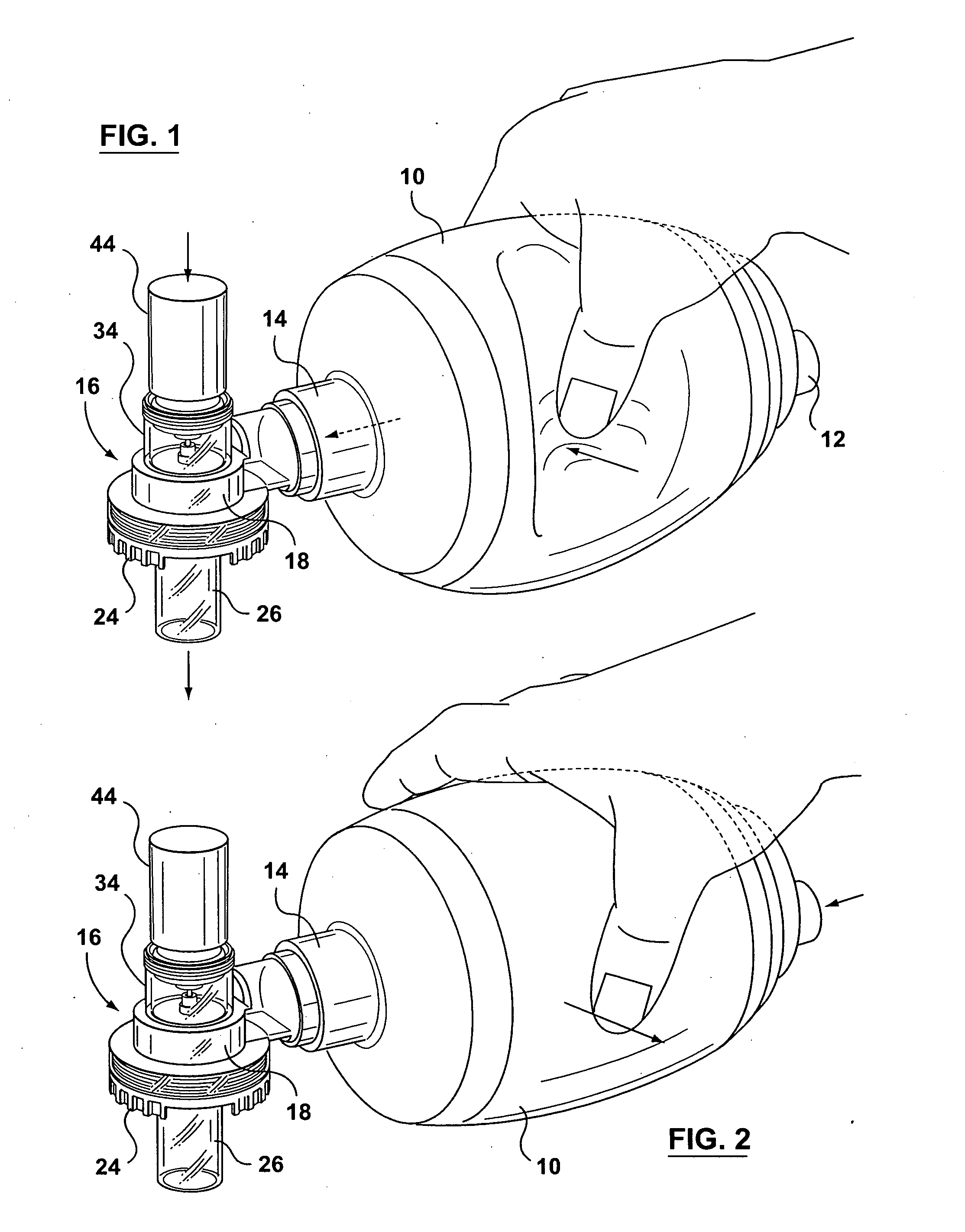 Manually-operable resuscitators