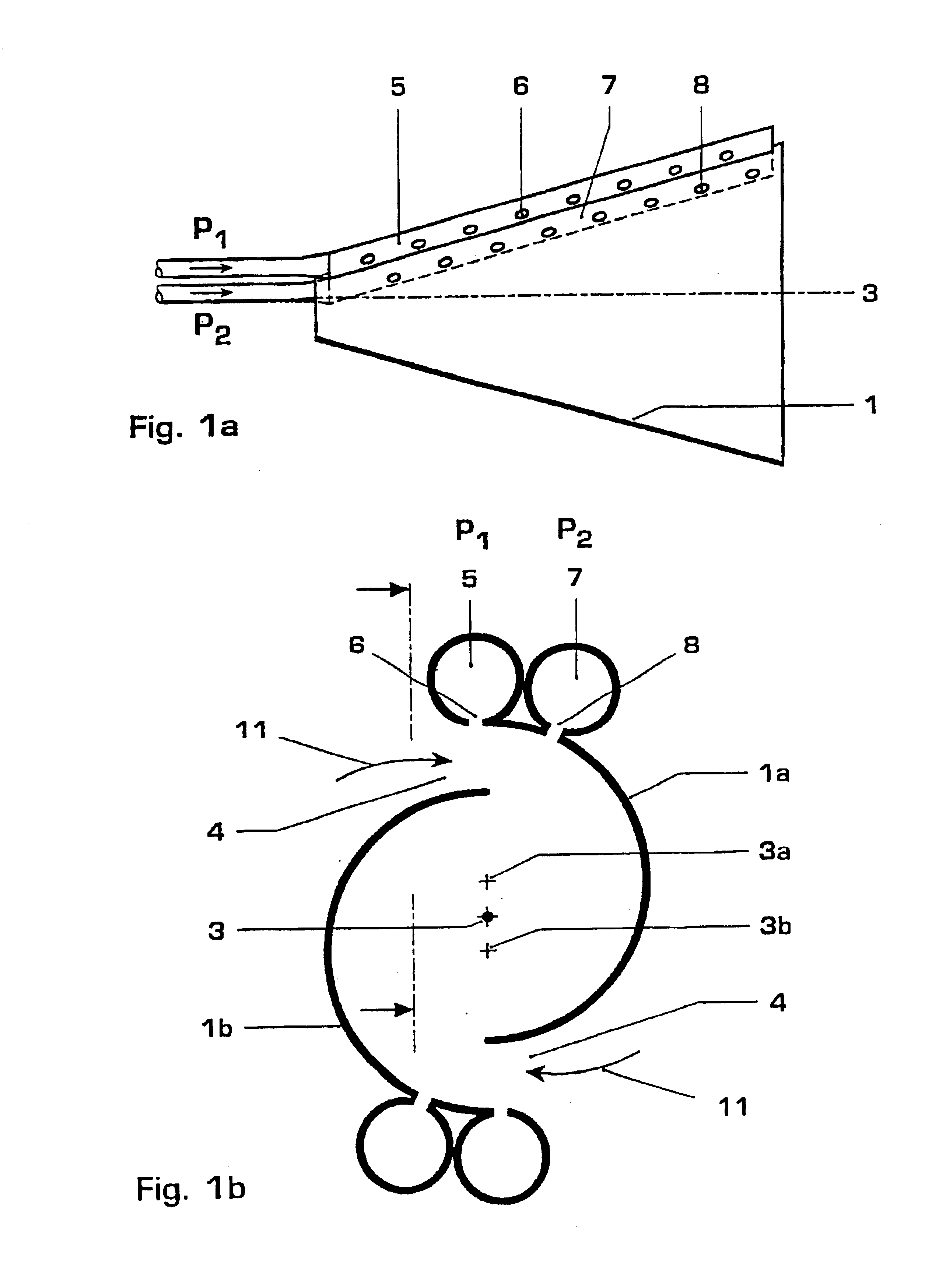 Method for operating a burner and burner with stepped premix gas injection