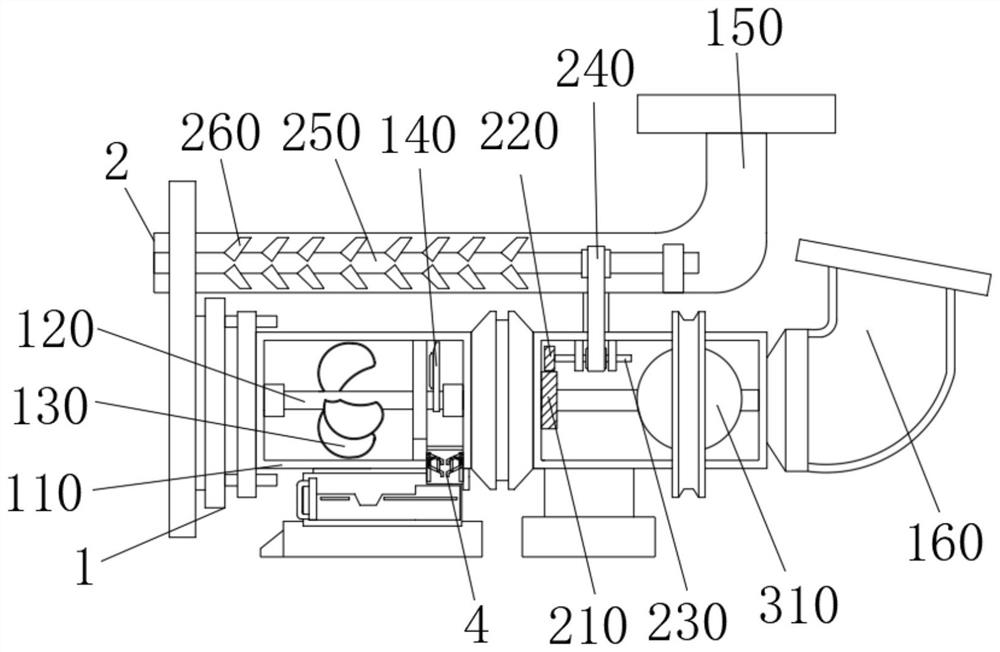 Anti-blocking fresh air ventilation device for mining wells