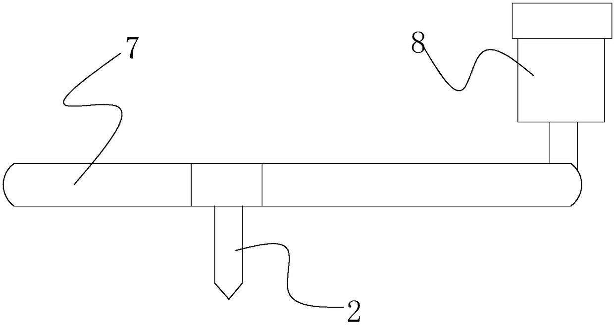 Flat knitting machine yarn nozzle control self-running yarn nozzle servo system and method thereof