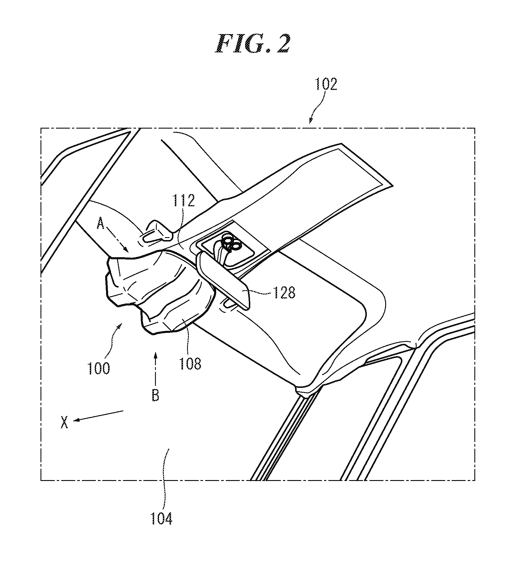 In-vehicle device covering structure