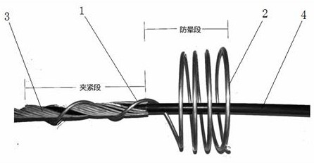 Anti-corona ring capable of preventing electro-corrosion of optical cable and installation method of anti-corona ring