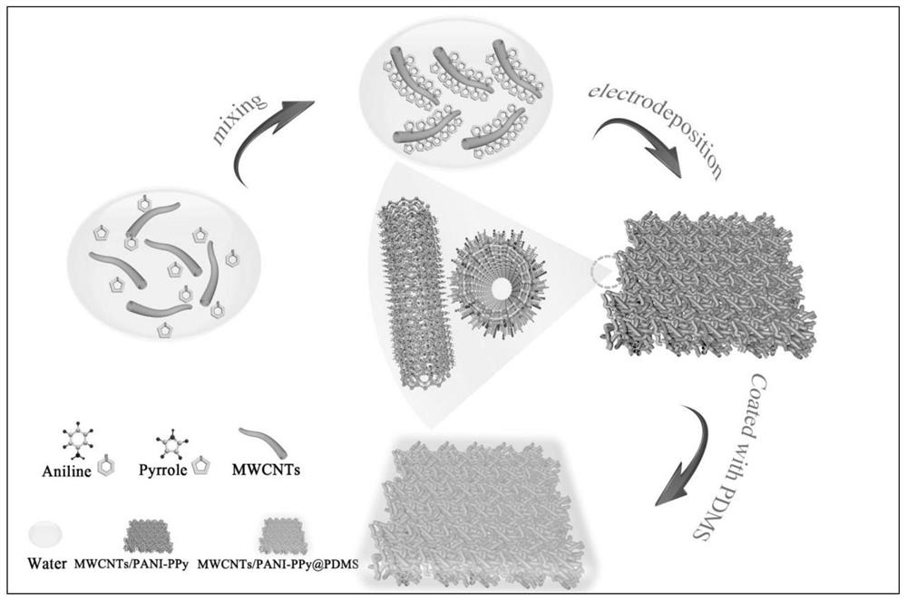 A kind of solid-phase microextraction probe and its preparation method and application