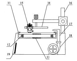 Automatic metallographic specimen polishing device