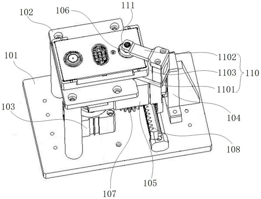 Battery cover plate pole welding tool