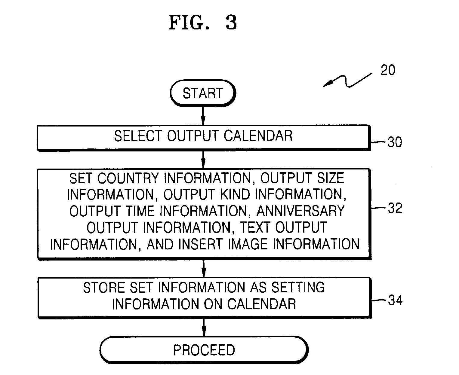 Method and system for outputting calendar by using mobile device