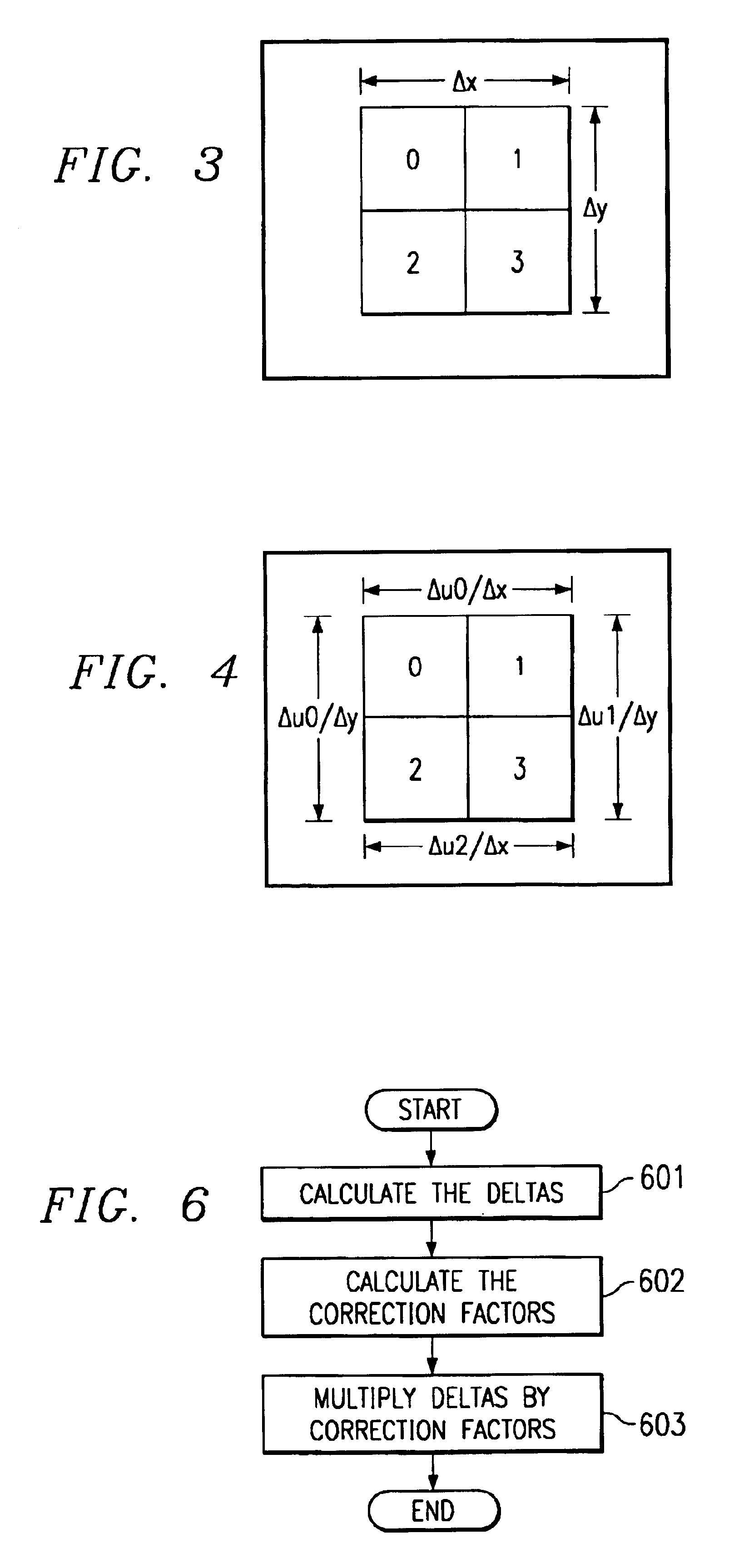 Generating partials for perspective corrected texture coordinates in a four pixel texture pipeline