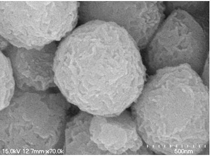 High-adsorption bismuth oxyiodide visible-light-driven photocatalyst and application thereof