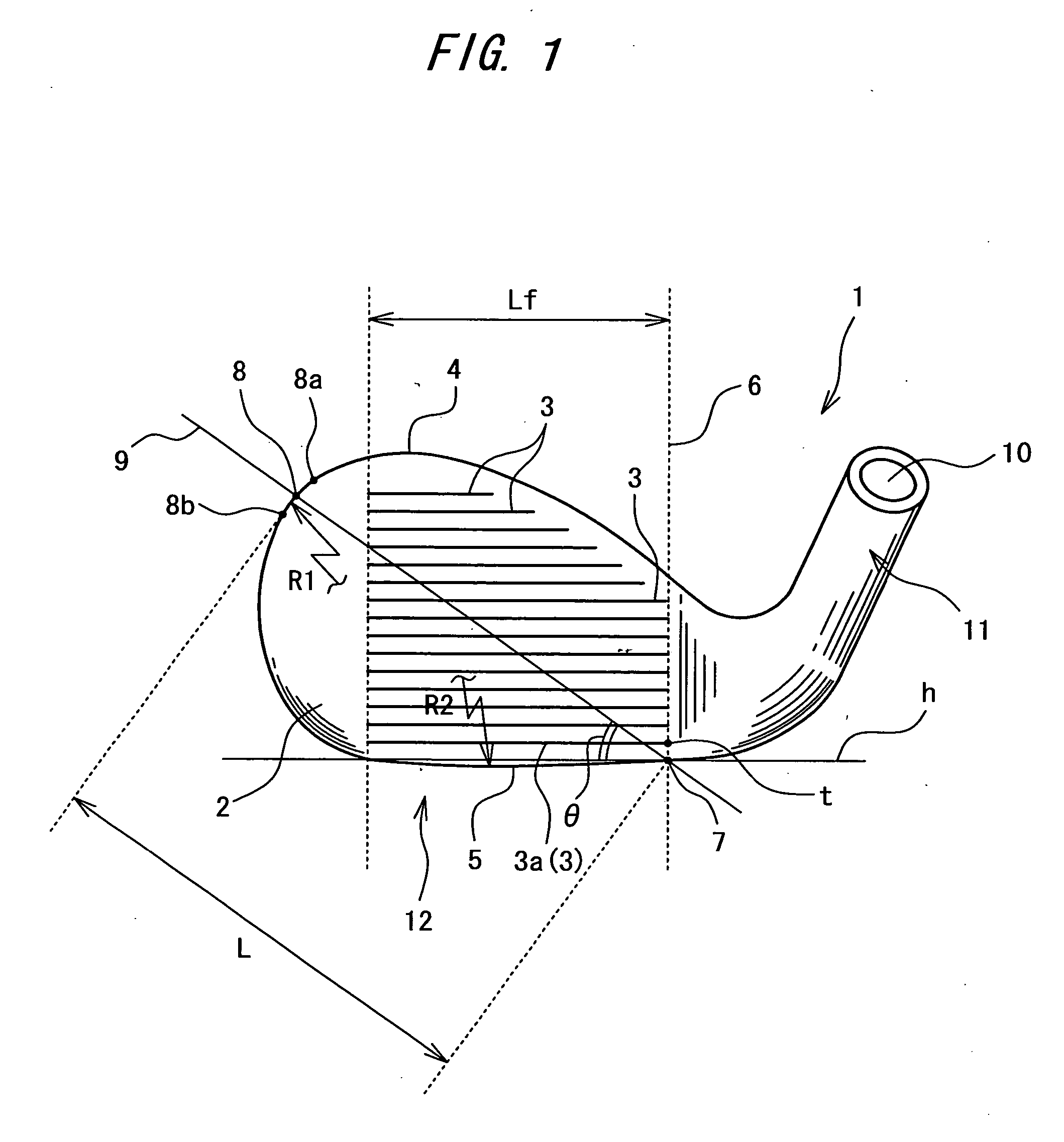 Iron golf-club head and an iron golf club including the same