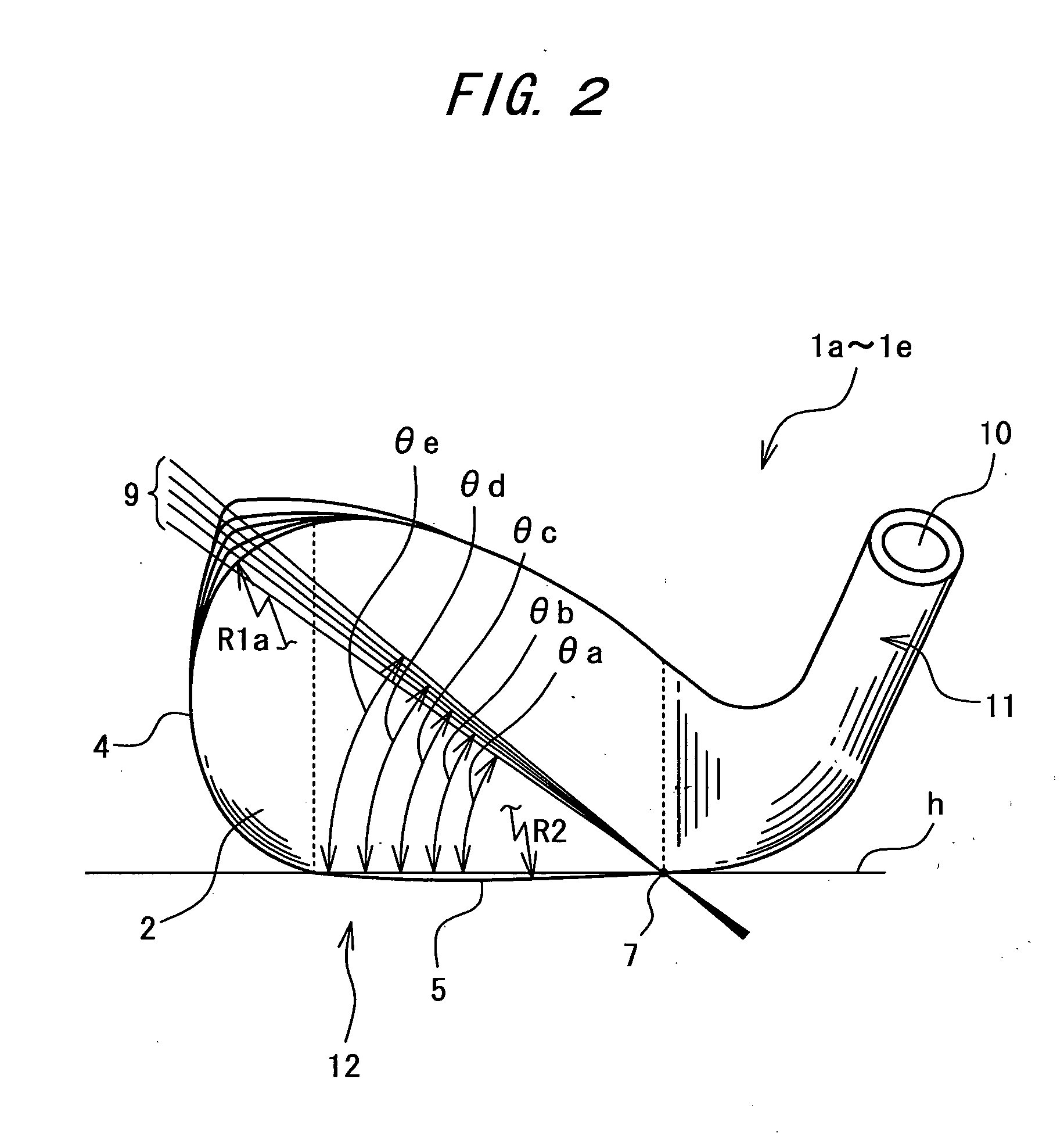 Iron golf-club head and an iron golf club including the same