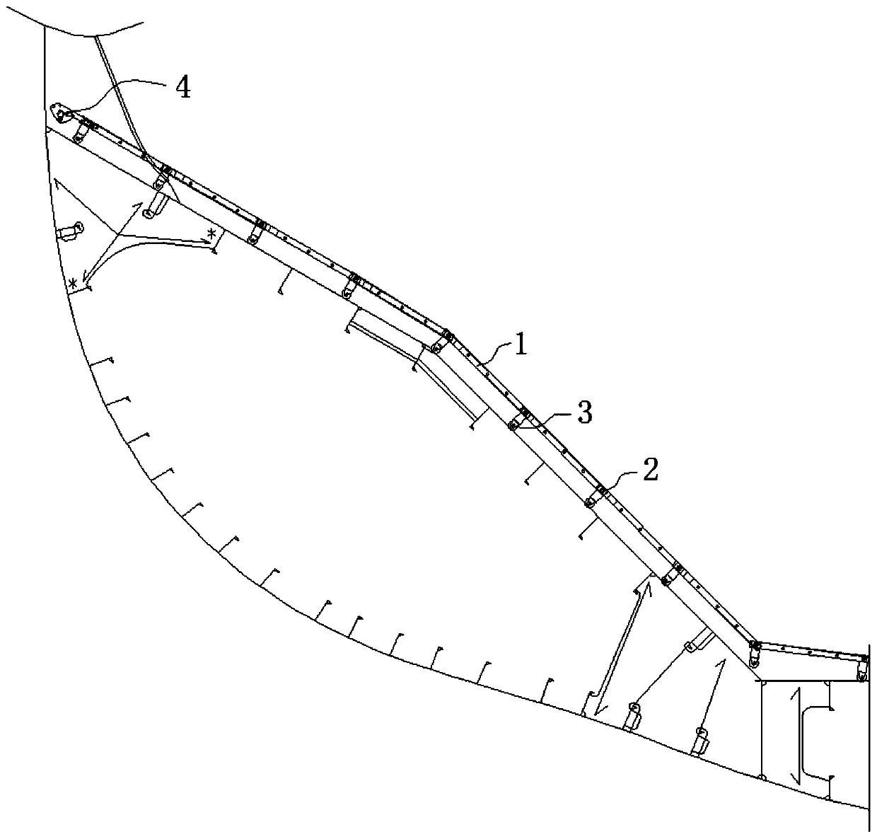 Portable flexible splicing ladder