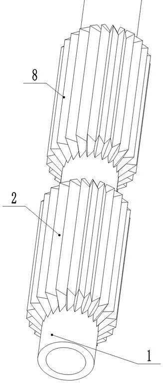 Air tube catheter capable of accurately performing local anesthesia