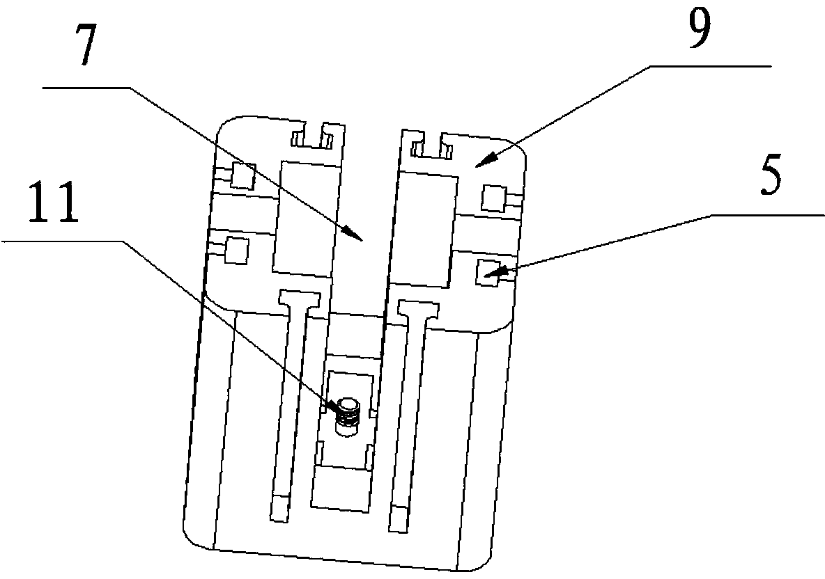 Special flower basket for optical element etching